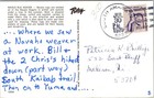 Navajo Rug Weaver Postcard Handwritten Postmarked Jul 30 1979 Phoenix Petley Usa