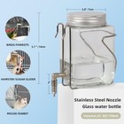 Guinea Pig Watter Bottle  Rabbit Non Drip Water Dispenser  Suitable For Totor   