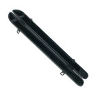 Black Carbon Fiber Violin Cello Bow Case Protect Hold 2pcs Violin Bow Box Strong