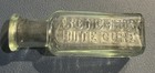 Artic Frost Bite Medicine Bottle - Vintage scarce Glass Bottle 1890-1910
