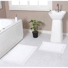 Luxury Collection 100  Cotton Bath Carpet Non-slip 2 Piece