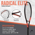 Head Ti  Radical Elite Tennis Racket 4 3 8  Grip Size