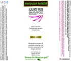 Moroccan Keratin Sulfate Free Shampoo   Conditioner Set With Moroccan Argan Oil