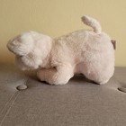 Vintage Gund Soft Fuzzy Pink Pig Plush Toy Stuffed Animal