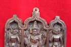 Wooden Kavadi Wall Panel 1900s Carved Old Vintage Indian Rare Home Decor