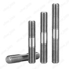 Titanium Gr2 Double End Studs Rods Clamping Type M4 m5 m6 m8 m10 m12 m14 m16 m20