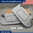 Oem 2013 2014 2015 2016 2017 2018 Nissan Altima Sun Visor Oem Gray W  Light Pair