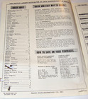 Vintage 1950s Professional Pool Table billiard Supply Catalog cues balls pockets