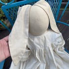 Vintage Primitive Folk Rabbit Bunny Doll Plush Handmade 28    See Description
