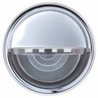 Round Auxiliary License Plate Tag Light With 4 White Leds
