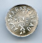 Rare - No Date Alaska Silver Die Trial - Gastineau Mine   Icg Ms67   Pop 5