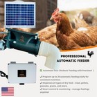 Solar Automatic Feeder  Food Dispenser For For Chickens