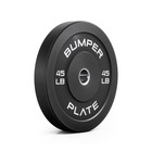 Cap Barbell Olympic Rubber Bumper Plate  Single 45lb