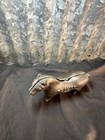 Vintage Cast Iron Piggy coin Bank - Beauty Horse