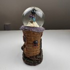 Holiday Home Halloween Witch Snow Globe Boot House Black Cat Spider Decor