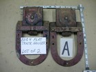 Big 4  F e  Myers   Bro  Stayon Sliding Barn Door Rollers   Hangers  Vintage