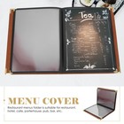  Recipe Book Menu Sleeve Transparent Table Protecter Miss Sleeves
