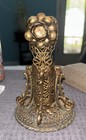 Vintage  Hollywood Regency - Style Ormolu Filigree  Vanity Stand Holder