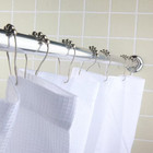 60 In  Aluminum Builders Shower Rod In Chrome