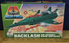 Two Vintage 1989 Kenner Mega Force Backlash Air Assault Rapid Deployers Ob