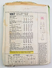 Rare Vtg 60s Mccalls Sew Pattern 1067 Jaques Tiffeau Dress Belt Pants Sz 12 Cut
