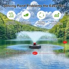 Pond Fountain Aerator 750w -pond Fountain -1hp 15000 Gph Floating Aerator Pum   