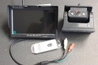 7  Magnetic Solar Wireless Backup Camera Dvr 1080p Monitor For Rv Trailer Truck