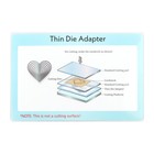 Thin Die Adapter For Die Cutting Machine Craft Scrapbooking Card Making