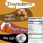 Crazy Go Nuts Walnut Butter - Maple  9 Oz  1-pack  - Healthy Snacks  Keto