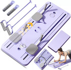 Multifunctional Abdominal Board Ab Machine Core Workout Exercise Pilates- Purple