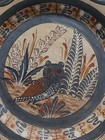 Vintage Mexican Pottery Owl Folk Art Signed Tonala Burnished Wall Plate 9 5 8 