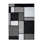 Rugshop Area Rug Contemporary Modern Boxed Color Block Rugs For Living Room 8x10
