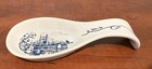 Currier And Ives     F     Series Blue Spoon Rest