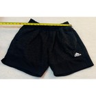 Adidas Mens Heather Grey Black Athletic Fleece Gym Shorts Size Medium