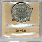 1871 Canada 50 Cent - Very Fine  Iccs Vf20