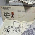 Grit Vintage Embroidery Transfer Patterns W  Envelopes 1969