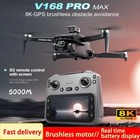 2025 V168 Pro Max 8k Gps Drone 5g Fpv Rc Quadcopter W  Obstacle Avoidance