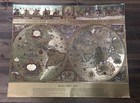 Blaeu Wall Map In Gold Foil Nova Totivs 20    X 16   