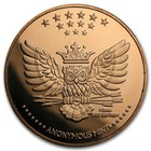 Lot Of 100 - 1 Oz Copper Round - Medusa