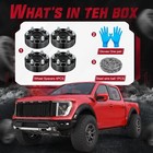  4  2  Inch 6x5 5 Hubcentric Wheel Spacers For Chevy Silverado 1500 Gmc Sierra