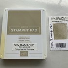 Stampin Up Ink Pad Crumb Cake Current Case Design As Is Flaw Case Yellowed