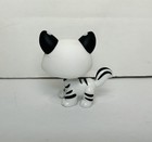 Lps White Striped Tiger  1498 Littlest Pet Shop Hasbro Walking Destiny Cat 