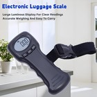 Luggage Weight Scale  50kg 110lb Portable Travel Hanging Luggage Scales For S   