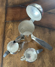 William Spratling Volteo Sterling Silver 3 Piece Coffee Sugar Creamer Set