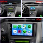 For Toyota Prius 2010-2015 Apple Carplay Car Stereo Radio Android 13 Navi Gps Bt