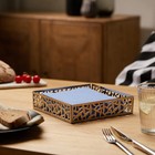 Msa10  cactus   Paper Napkin Holder  Silver