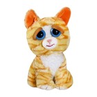 Feisty Pets Princess Pottymouth Orange Tabby Cat Plush 8  Toy Striped Kitty 