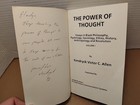 The Power Of Thought By Kendryck Victor C  Allen 1990 Signed 1st Ed 1st Print Pb