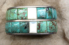 Vintage North American Indian Turquoise Silver   beautiful 