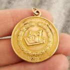 Antique 10k Gold Order Of Railroad Telegraphers Medal 1911 C  Riordan 25 Years